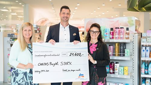 Spendenaktion für Caritas Projekt STAR*K 2024